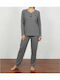 Asel Winter Women's Pyjama Set Anthracite
