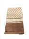 Women's Wool Scarf Brown