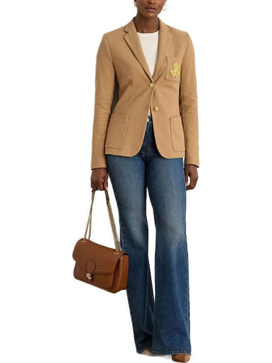 Ralph Lauren Women's Blazer Medium Beige