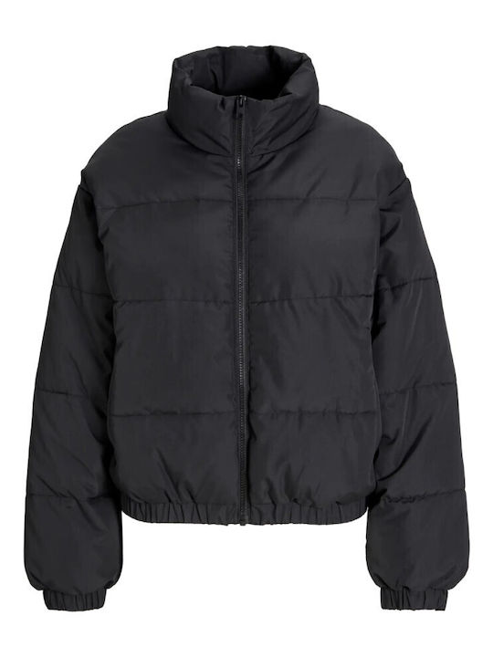 Jack & Jones Jachetă de femei Puffer Negru
