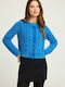 Women's Knitted Cardigan Blue