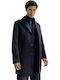 Herren Mantel Blue