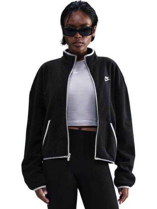 Women's Sweatshirt Jacket Black