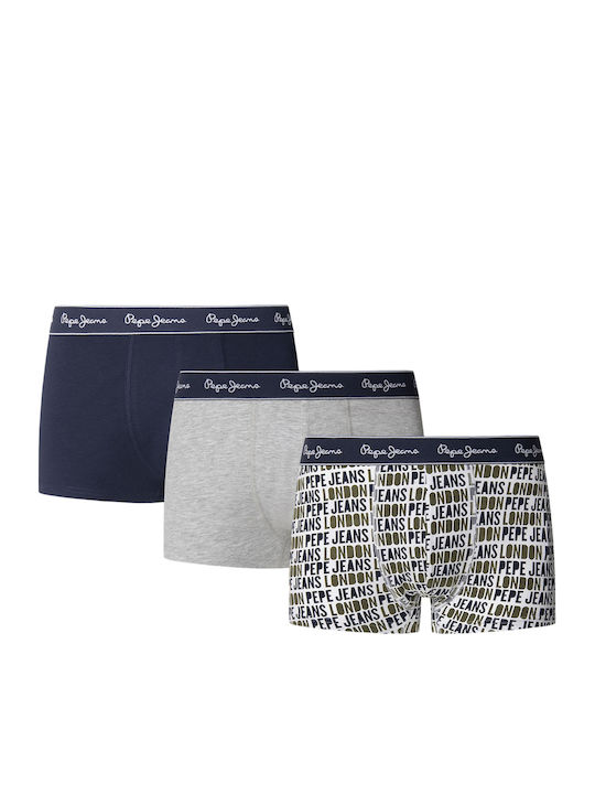 Ανδρικά Μποξεράκια Military Green 3Pack