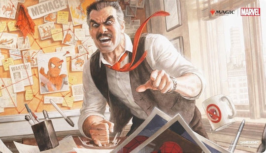 Gamegenic Magic Gathering Marvel's Spider-man Prime Playmat J Jonah Jameson