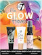 W7 Cosmetics Mini Glow Heroes Σετ Μακιγιάζ για το Πρόσωπο 3τμχ