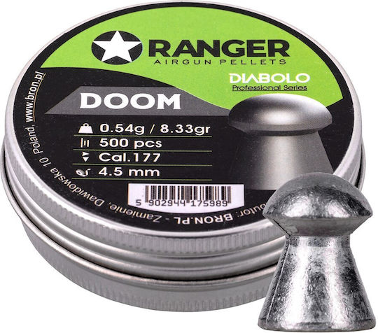 4.5 Mm Ranger Diabolo Professional Doom Shotgun 500 Pcs 0,54 G Rag