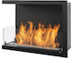 Bioethanol Fireplace Corner 60cm Left Line-l
