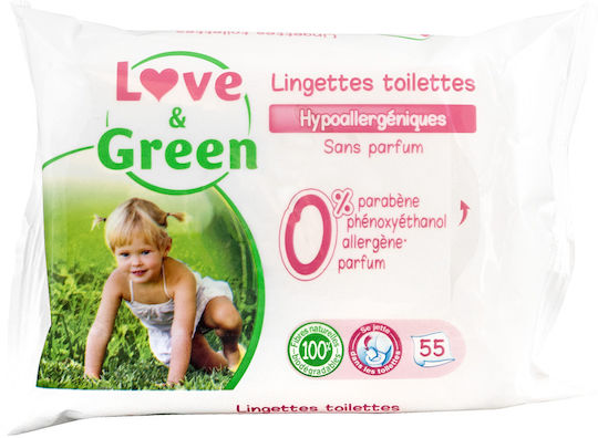 Hypoallergen Babytücher ohne Duftstoffe, Alkohol & Parabene Stk