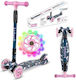 Kidwell Kinderroller Klappbar 3-Rad Für 3+ Jahre Rosa