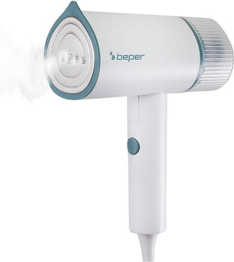 Beper Kleiderdampfer Hand 1200W mit Behälter 100ml Weiß