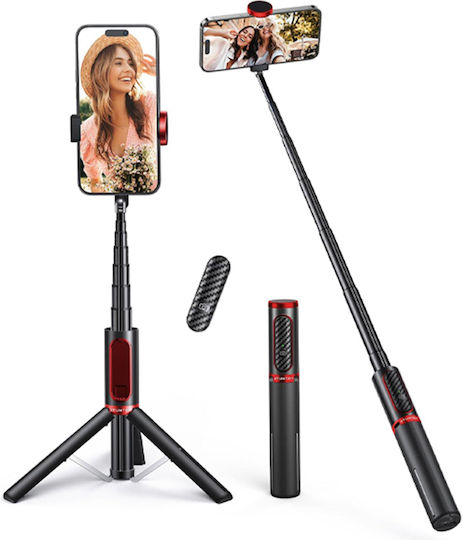 Acefast E31 Selfie Stick Cell Phone Tripod Bluetooth Black