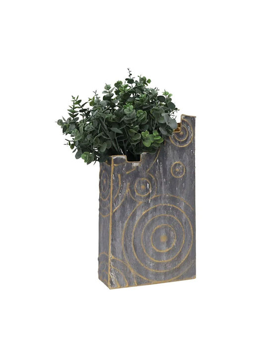Marhome Decorative Vase Gold 24.1x10.2x43.8cm