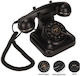 Kabelgebundenes Telefon Retro 47893457