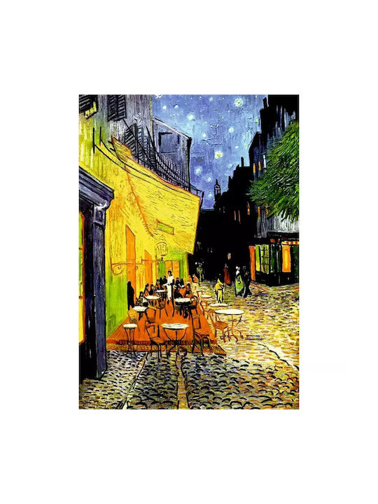 Van Gogh "Cafe Terrace At Night" Reproduction Painting Without Frame Van Gogh "Cafe Terrace At Night" Reproduction Canvas Print 50x75cm