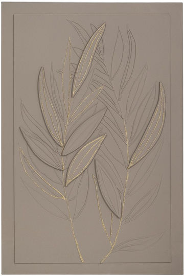 Iliadis Leaves Πίνακας σε Καμβά 80x120cm
