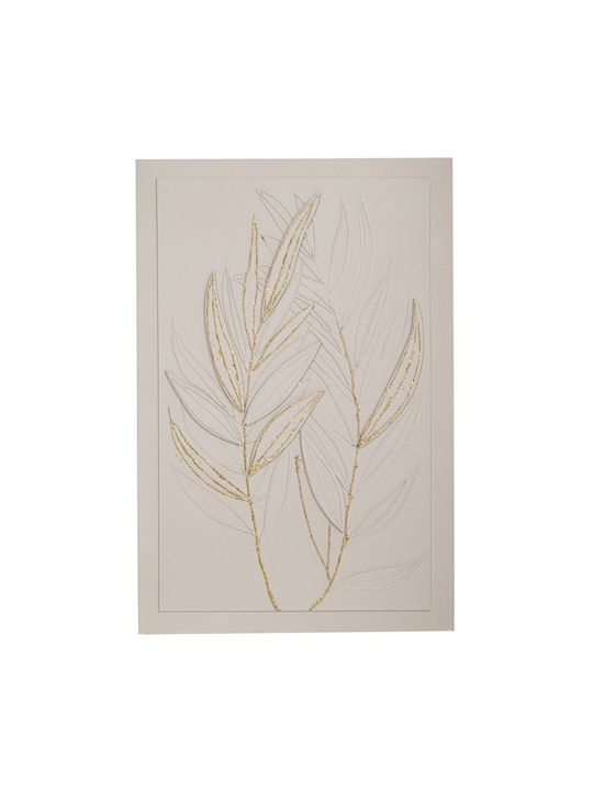 Iliadis Leaves Πίνακας σε Καμβά 80x120cm