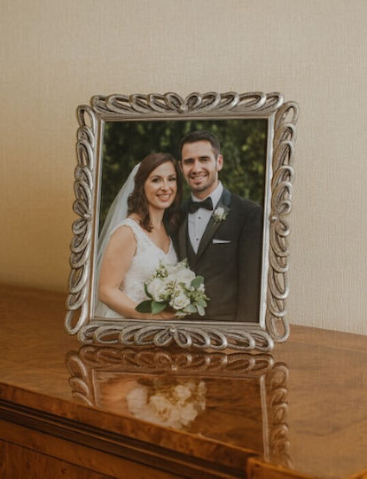 Galifas Plastic Photo Frame with Silver Frame