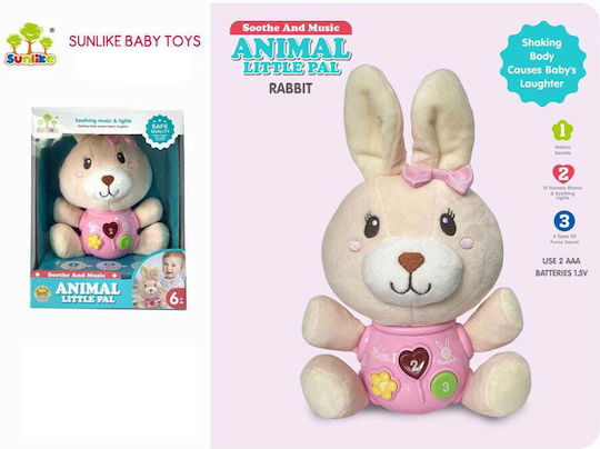 Martin Toys Animal made of Fabric with Music and Light for 0++ Months