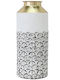Marhome Candle Holder Metal in Gold Color 17.8x17.8x48.9cm 1pcs 15-90009