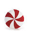Nef-Nef Homeware Christmas Decorative Pillow Candy Whitered Candy White 35x35cm