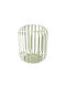 Koopman Metallic Lantern Green 16x18.5x18.5cm