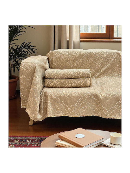 Linea Home Volcan Комплект За Хвърляния 3 Бр Ше...