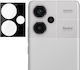 Protecție Cameră Cadru metalic Black pentru Xiaomi Redmi Note 13 Pro+ 5G