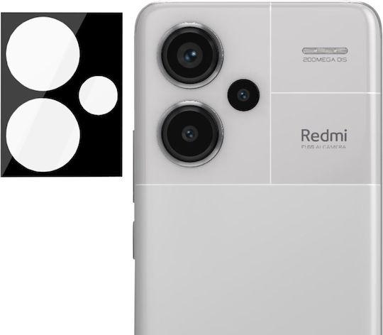 Protecție Cameră Cadru metalic Black pentru Xiaomi Redmi Note 13 Pro+ 5G
