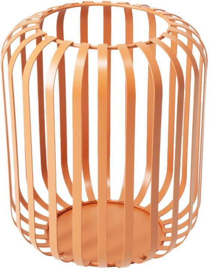 Koopman Χριστоулгенски свещи и свещници Метален Lattern Оранжев 18.5x16см.
