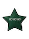 Декоративна Възглавница Star Ho Ho Ho Green Sparrow Зелена