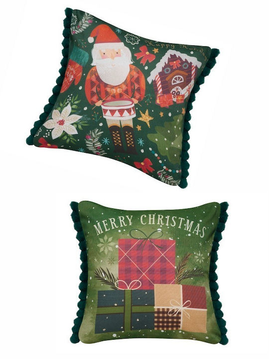 Decorative Christmas Pillow Cases Snow 2512 Mul...