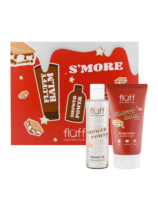 Fluff S’mores Hautpflegeset für Feuchtigkeitsspendend & Reinigung Körperreinigung