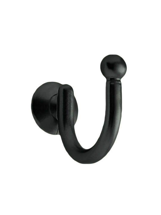 Import Hellas Holdback Hook made of Metal Black...