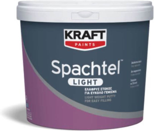 Kraft Spachtel Acrylic Water-Based Foam Putty White 2.5 L