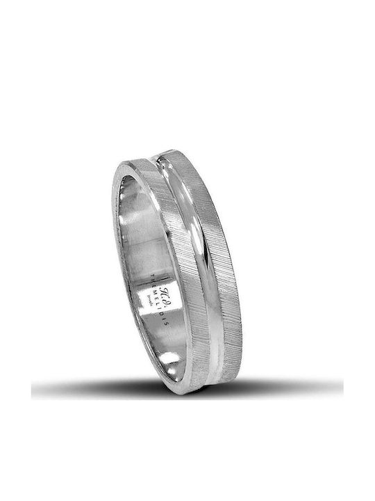 Themelidis Jewels Σετ Βέρες από Λευκόχρυσο 18Κ
