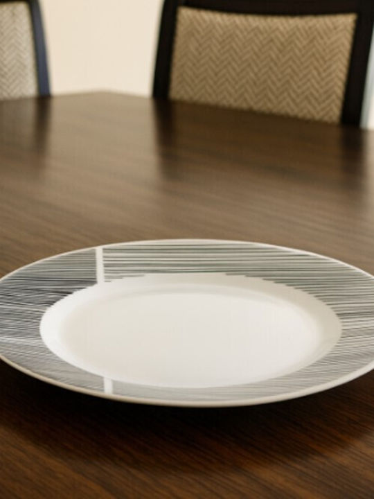 Galifas Serving Platter made of Porcelain White with Diameter 30cm