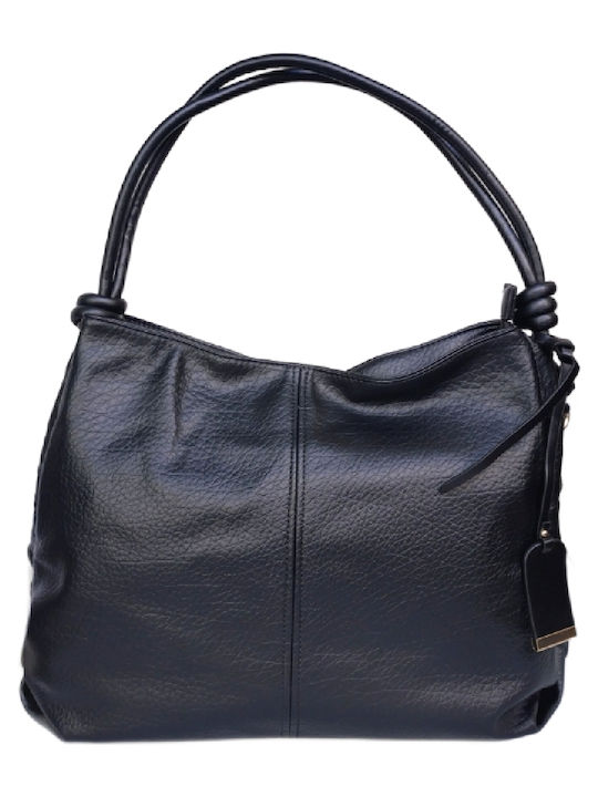 Leather Women's Bag Shoulder Black