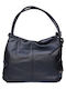Leather Women's Bag Shoulder Black
