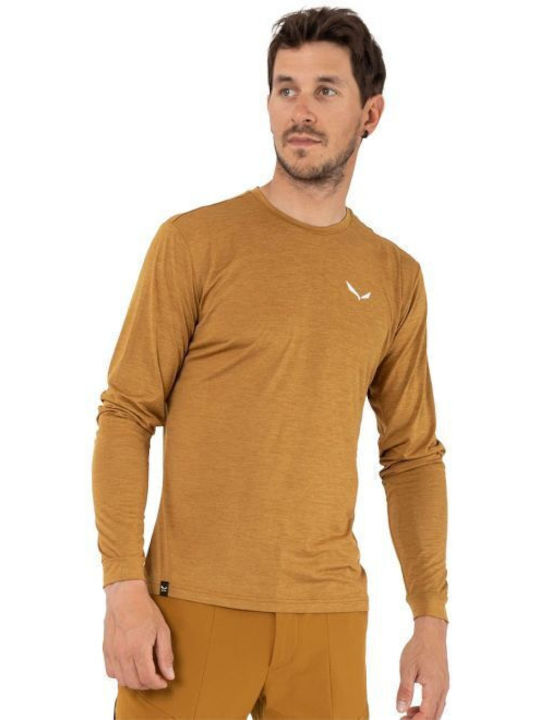 Pluez Melange Αθλητικό T-shirt Yellow