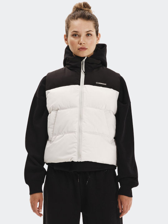 Emerson Women's Puffer Jacket for Winter Gray
