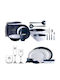 Marine Business Alb Set de Vase 20buc