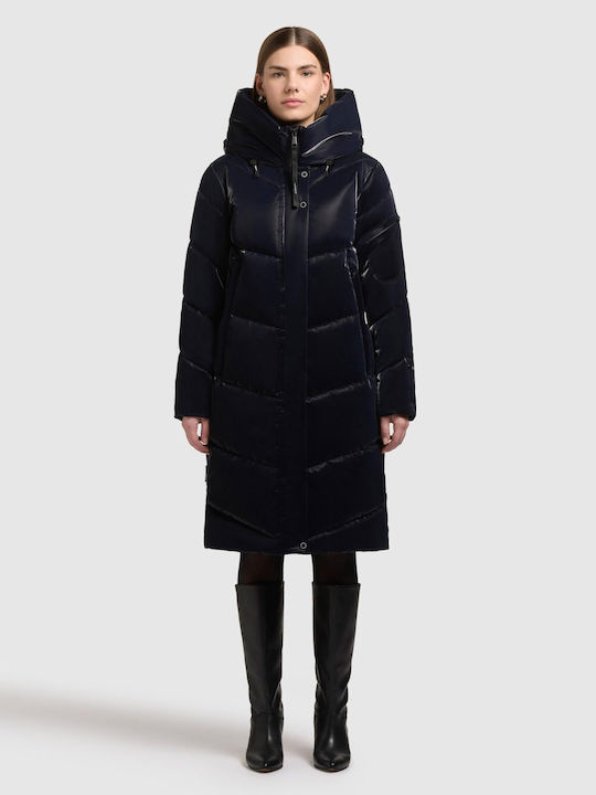 Women's Lifestyle Jacket for Winter Blue