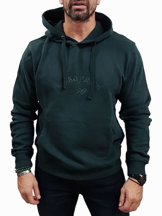 Jack & Jones Sweat Forest River/green с Качулка