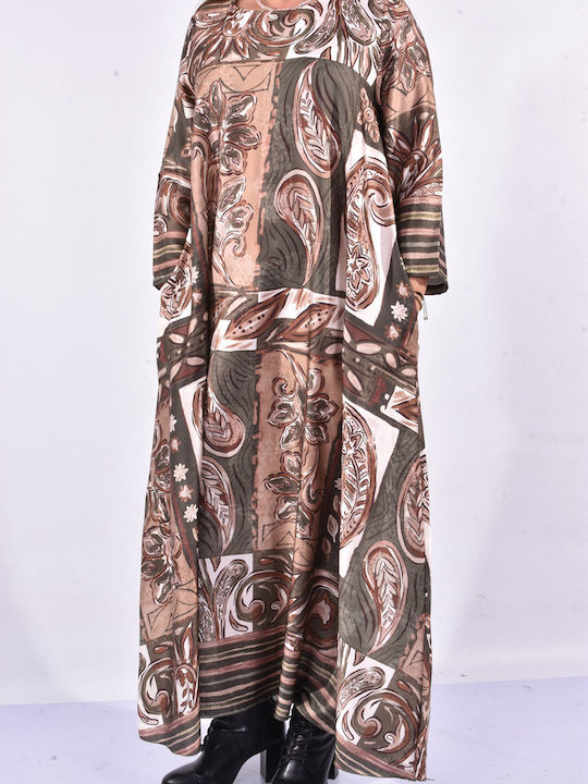Raiden Maxi Φόρεμα Χακί