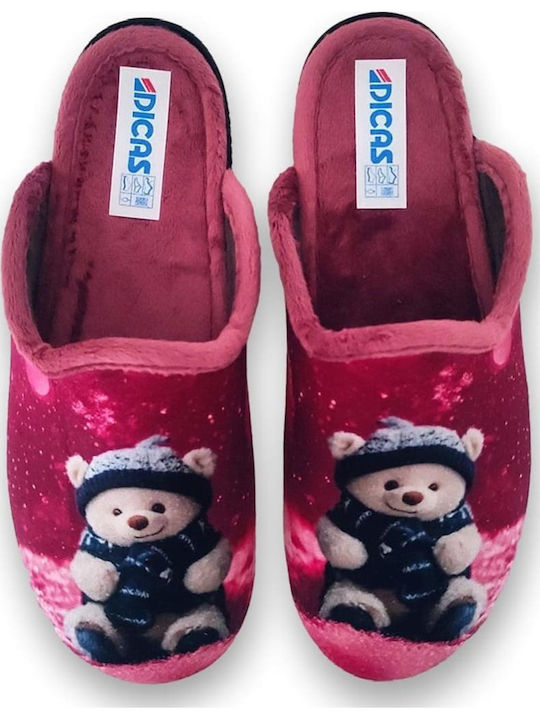 Dicas Anatomical Women's Slippers Burgundy
