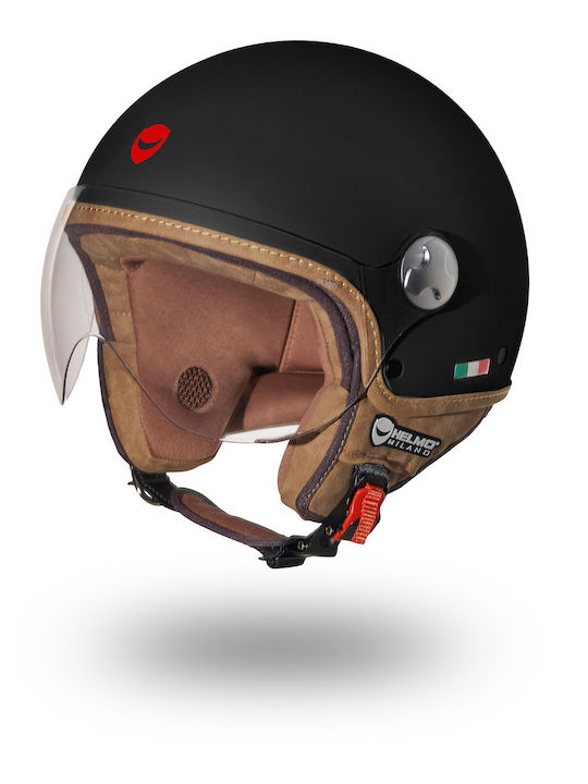 Helmo Milano Vapenciero Jet ECE 22.06 Negru mat Helmo Milano Vapenciero Jet ECE 22.06 Negru mat