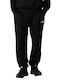 Sweatpants with Elastic Black
