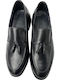 Men's Leather Loafers Black