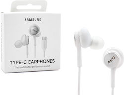 Samsung EO-IC100BWEGEU Retail In-ear Handsfree Headphones with Connector USB-C White